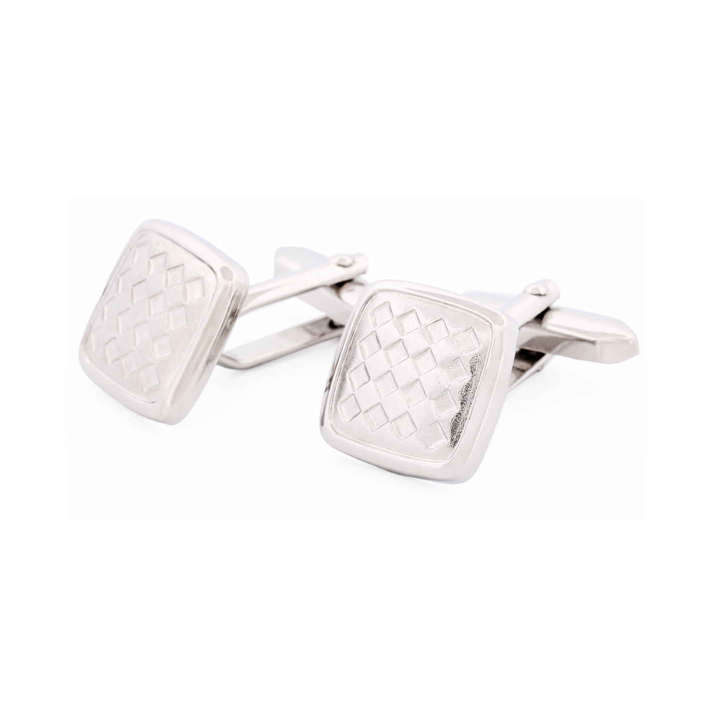 Rhodium Plated Cufflinks
