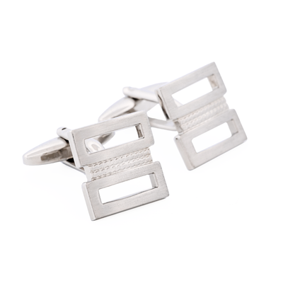 Rhodium Plated Cufflinks
