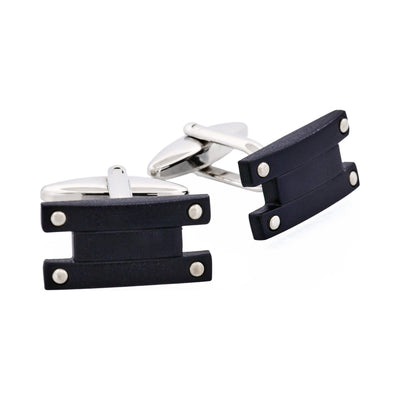 Rhodium Plated & Black Plated Cufflinks