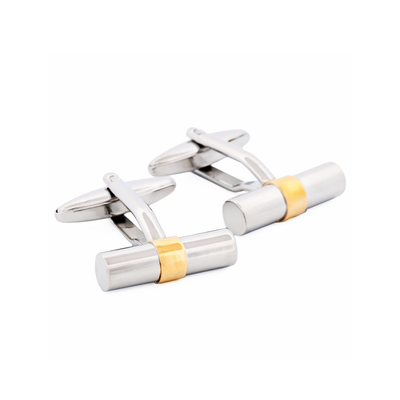 Rhodium Gold Plated Cufflinks