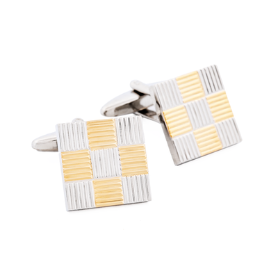 Assorted 2 tone cufflinks