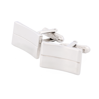 Rhodium Plated Cufflinks