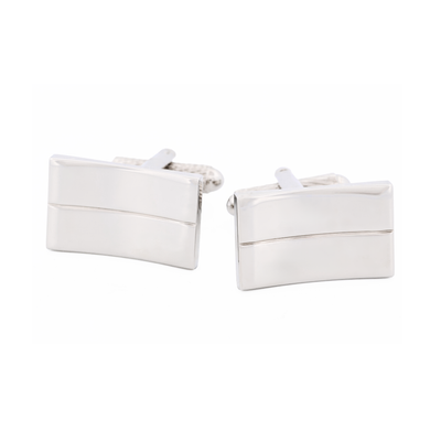 Rhodium Plated Cufflinks