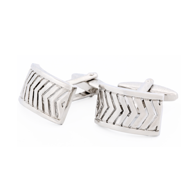 Rhodium Plated Cufflinks