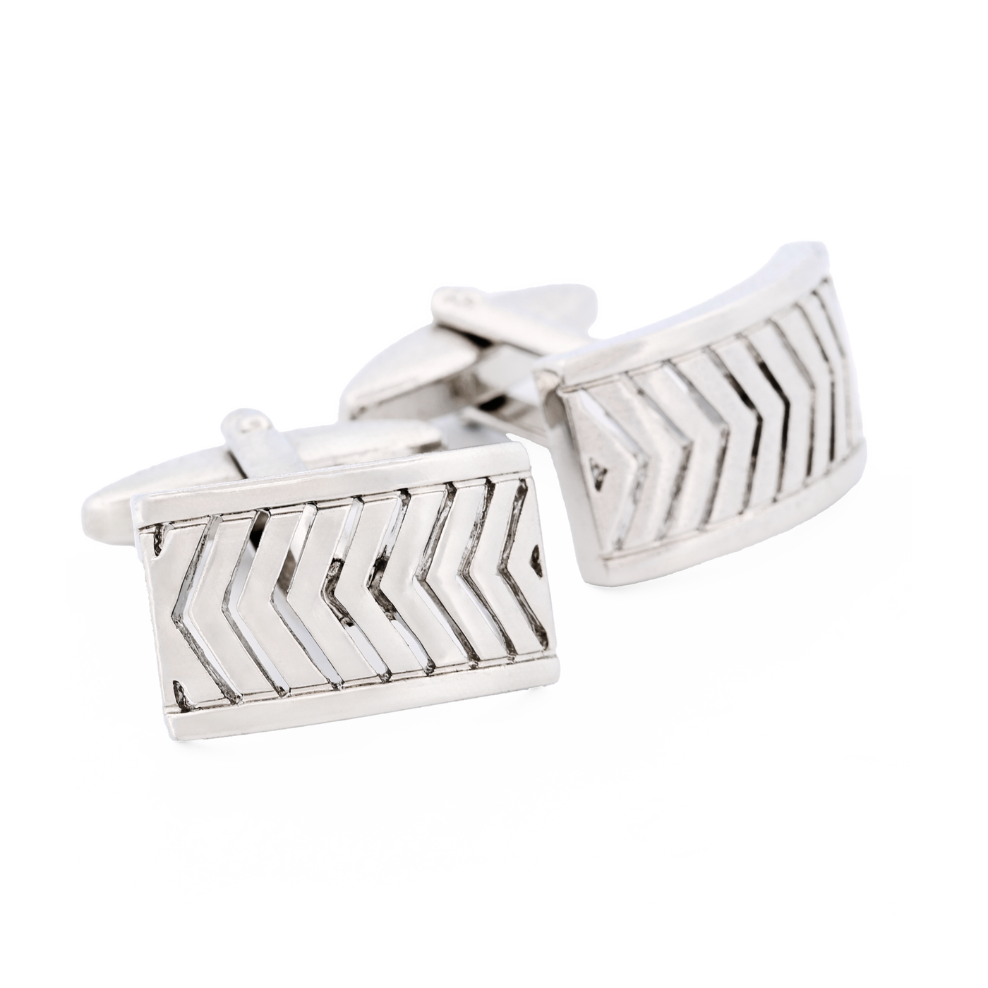 Rhodium Plated Cufflinks