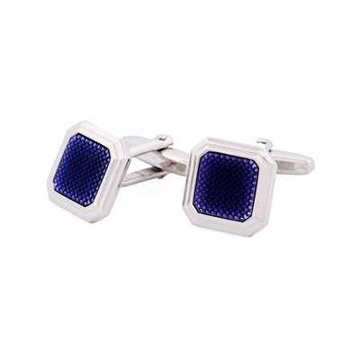 Blue Enamel Cufflinks
