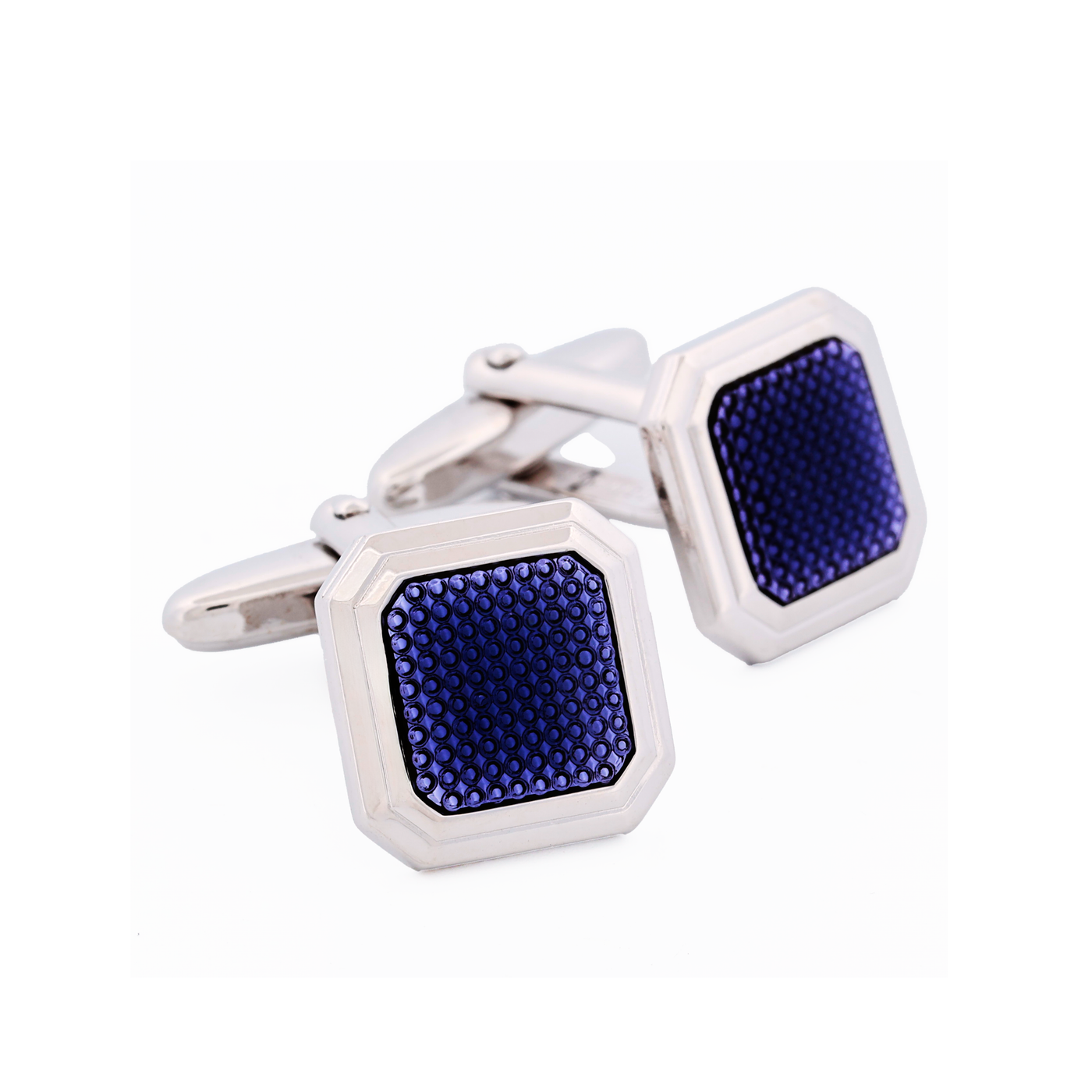 Blue Enamel Cufflinks