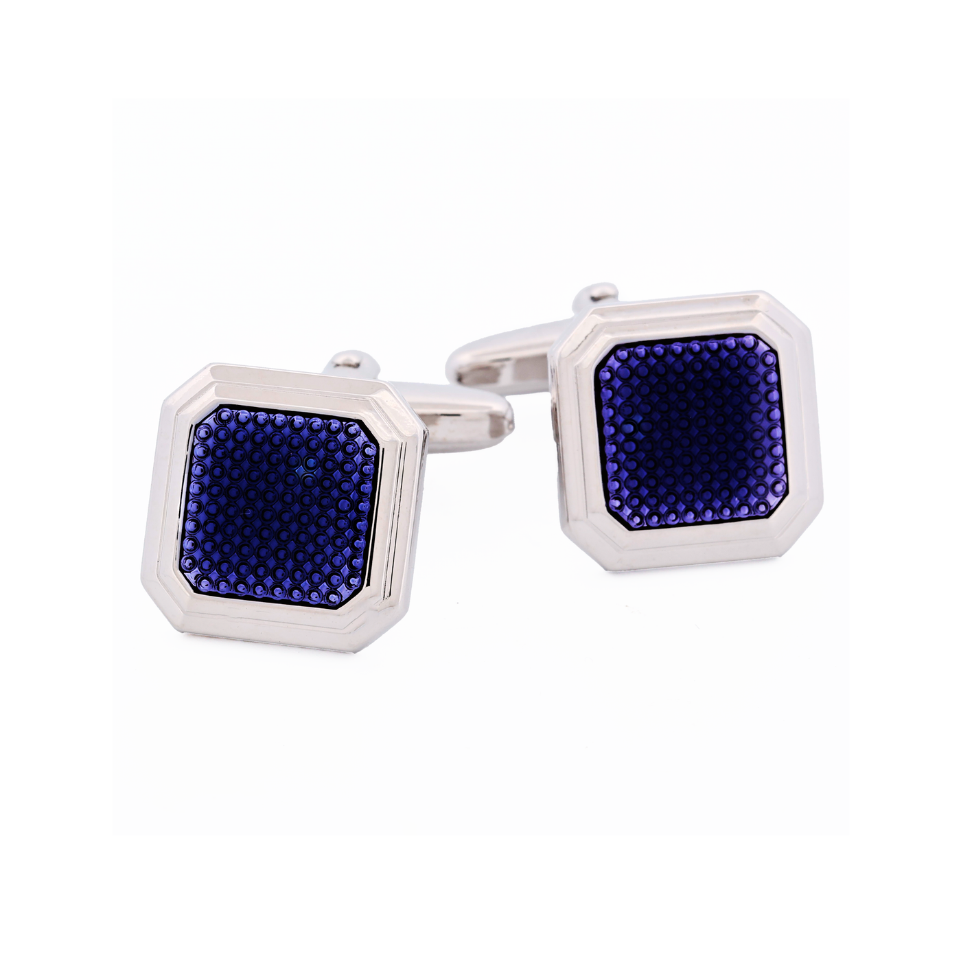Blue Enamel Cufflinks
