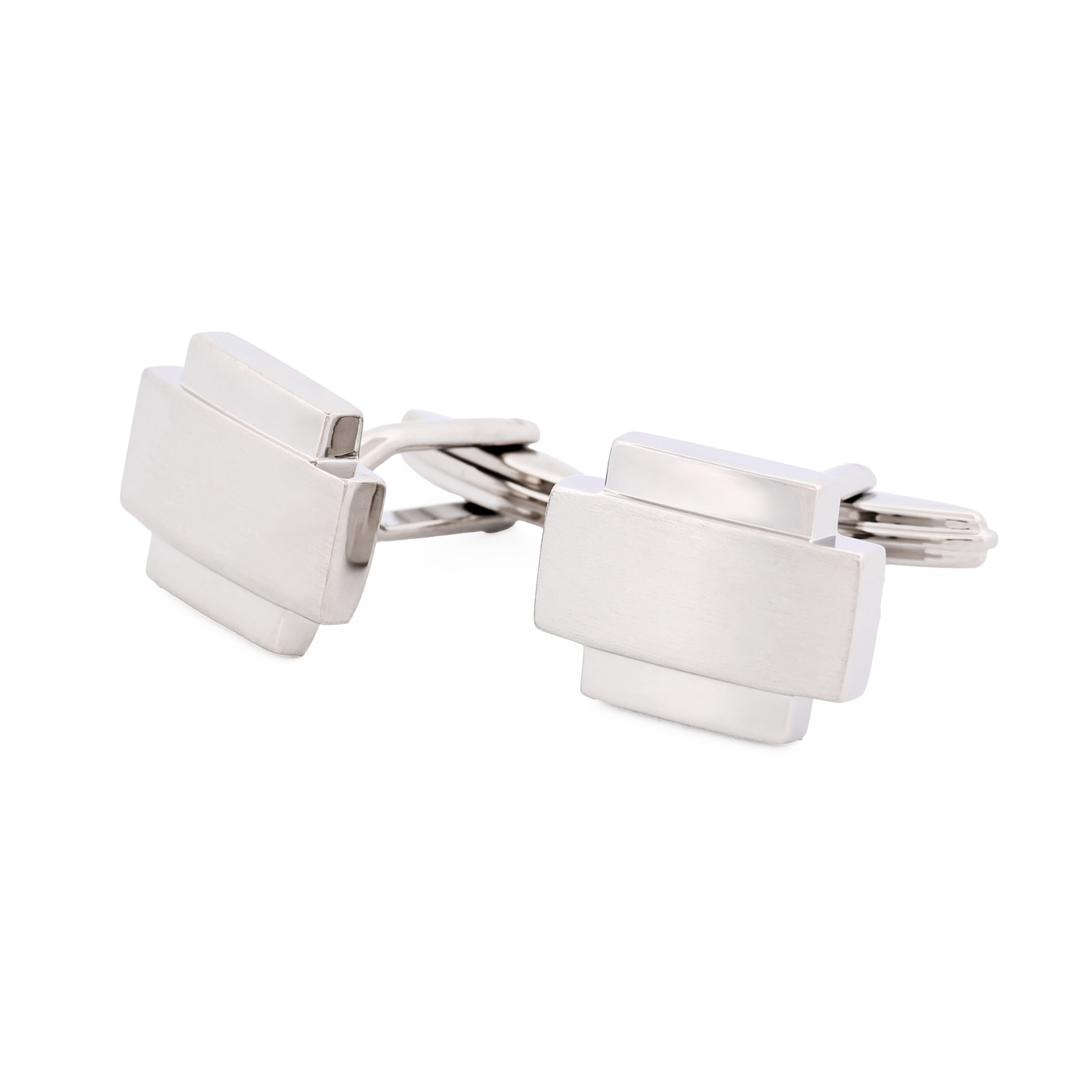 Rhodium Plated Cufflinks