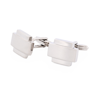 Rhodium Plated Cufflinks