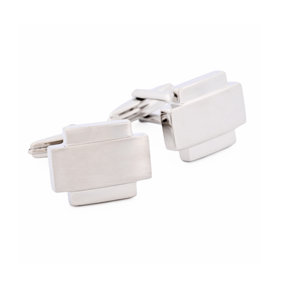 Rhodium Plated Cufflinks