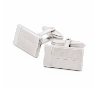 Rhodium Plated Cufflinks