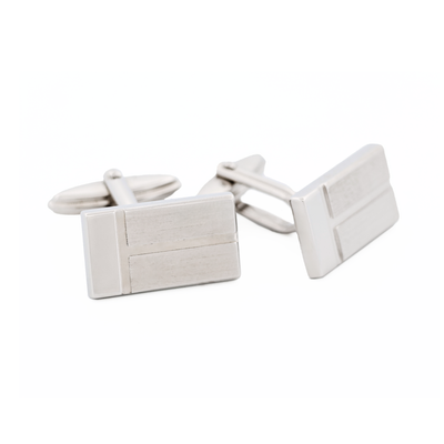 Rhodium Plated Cufflinks