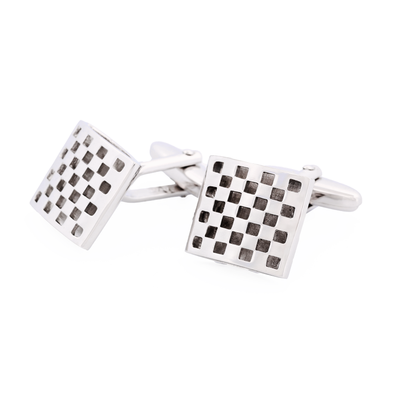 Rhodium Plated Cufflinks