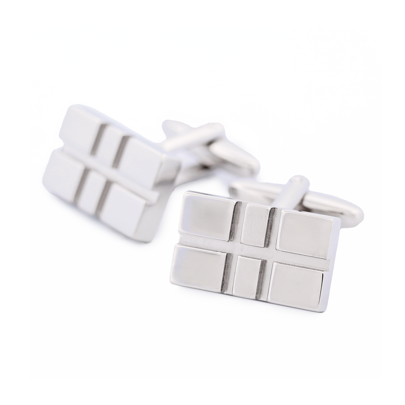 Rhodium Plated Cufflinks