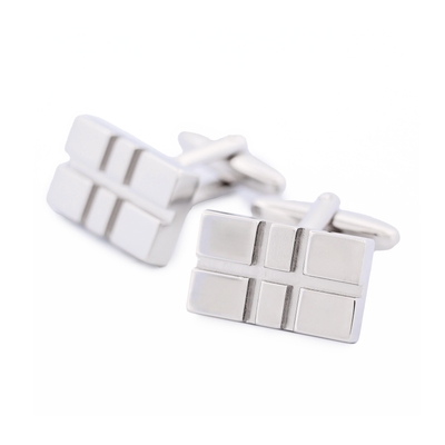 Rhodium Plated Cufflinks