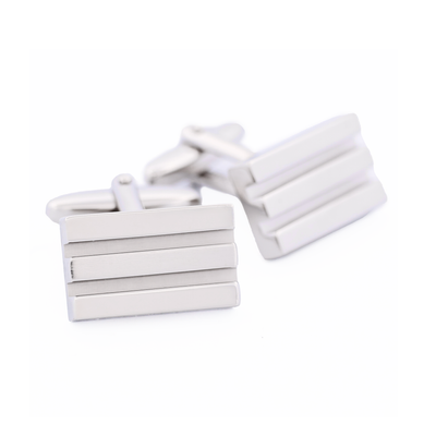 Rhodium Plated Cufflinks