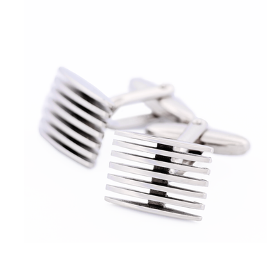 Rhodium Plated Cufflinks