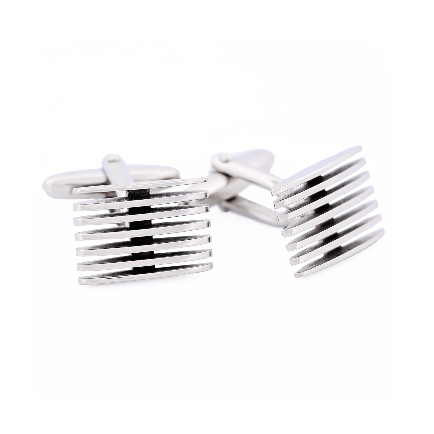 Rhodium Plated Cufflinks