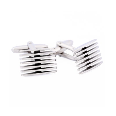 Rhodium Plated Cufflinks