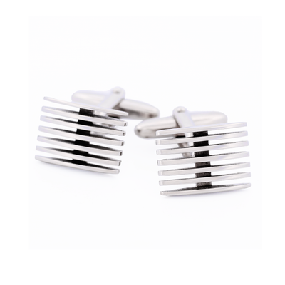 Rhodium Plated Cufflinks