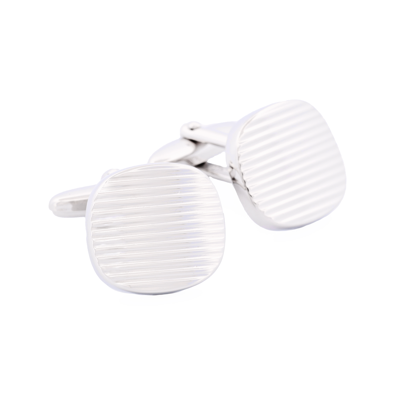 Rhodium Plated Cufflinks