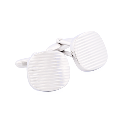 Rhodium Plated Cufflinks