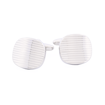 Rhodium Plated Cufflinks