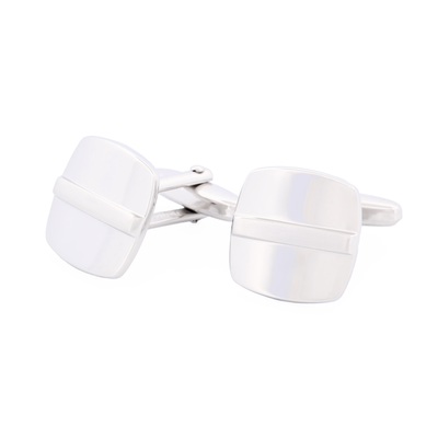Rhodium Plated Cufflinks