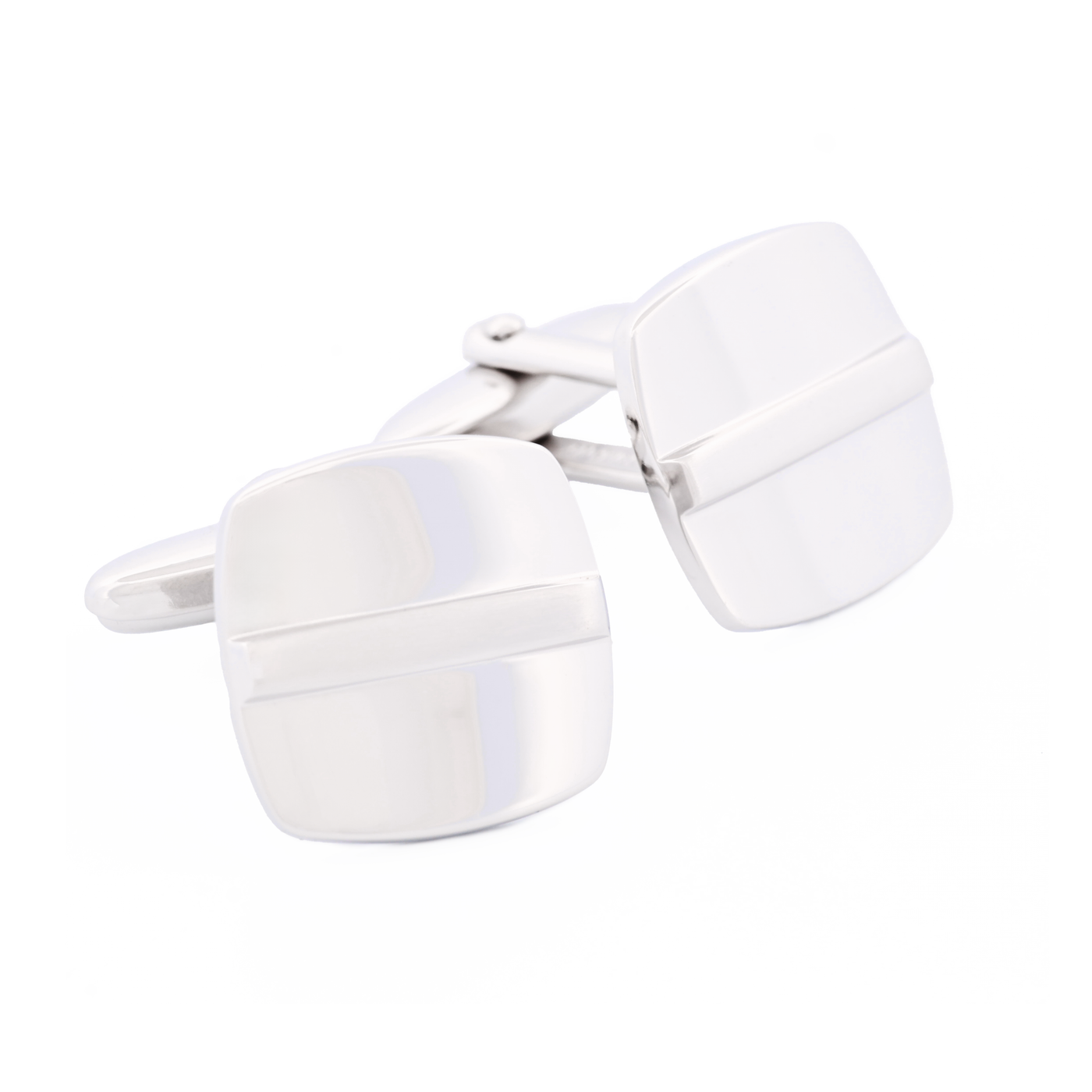 Rhodium Plated Cufflinks
