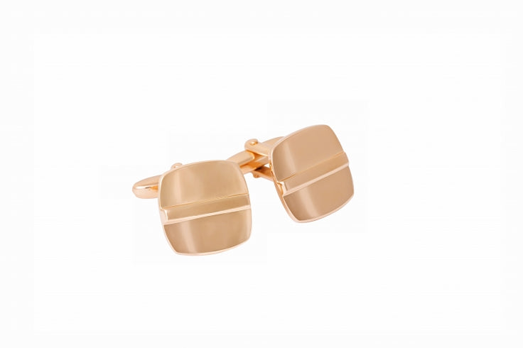 Rose Gold Plated Cufflinks