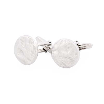 Rhodium Plated Cufflinks