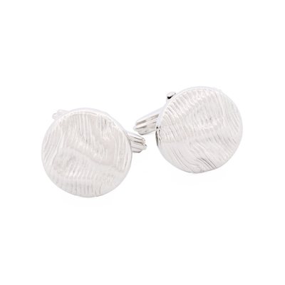 Rhodium Plated Cufflinks