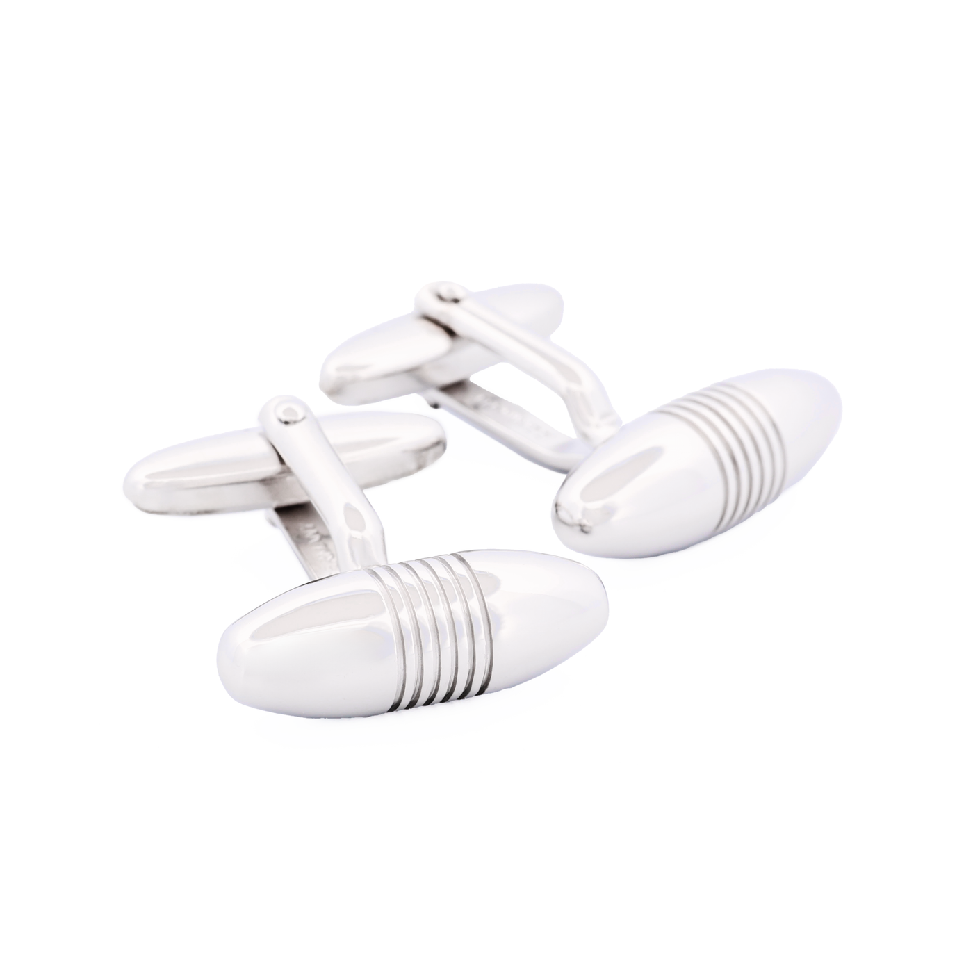 Rhodium Plated Cufflinks