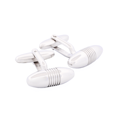 Rhodium Plated Cufflinks