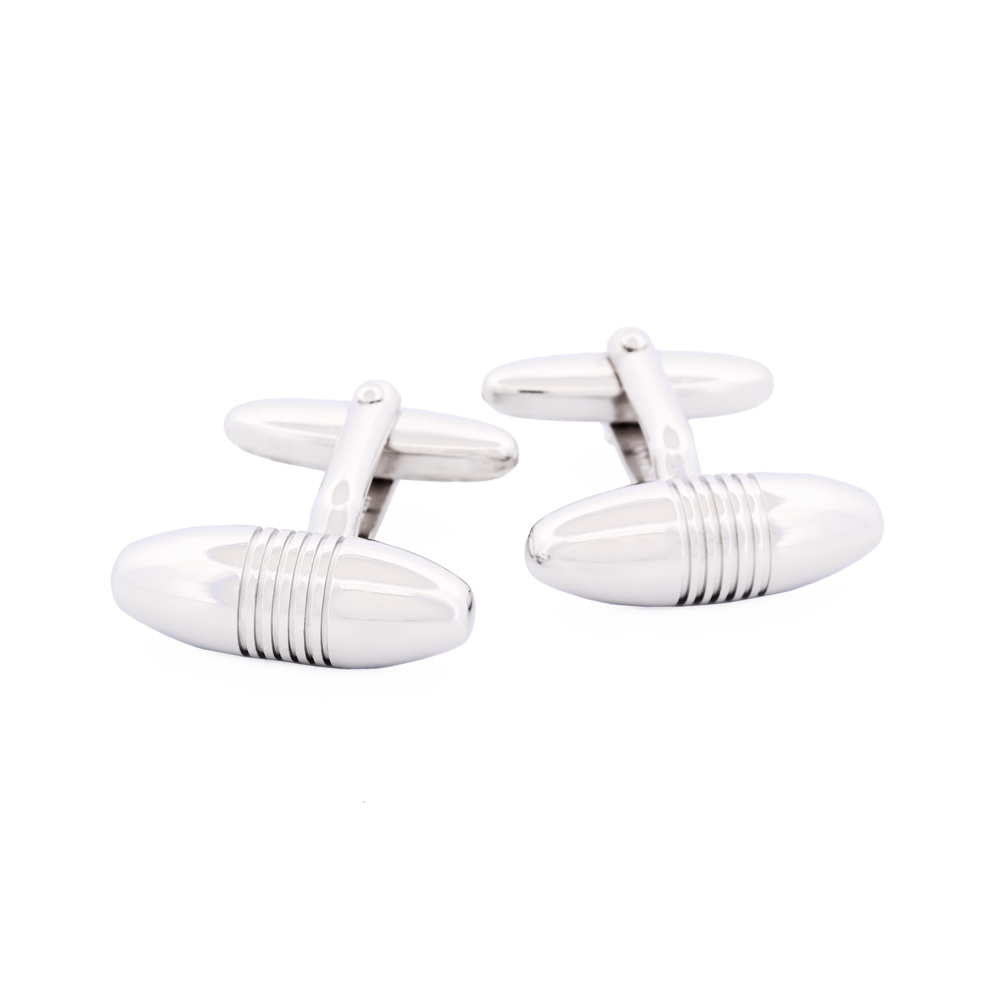 Rhodium Plated Cufflinks