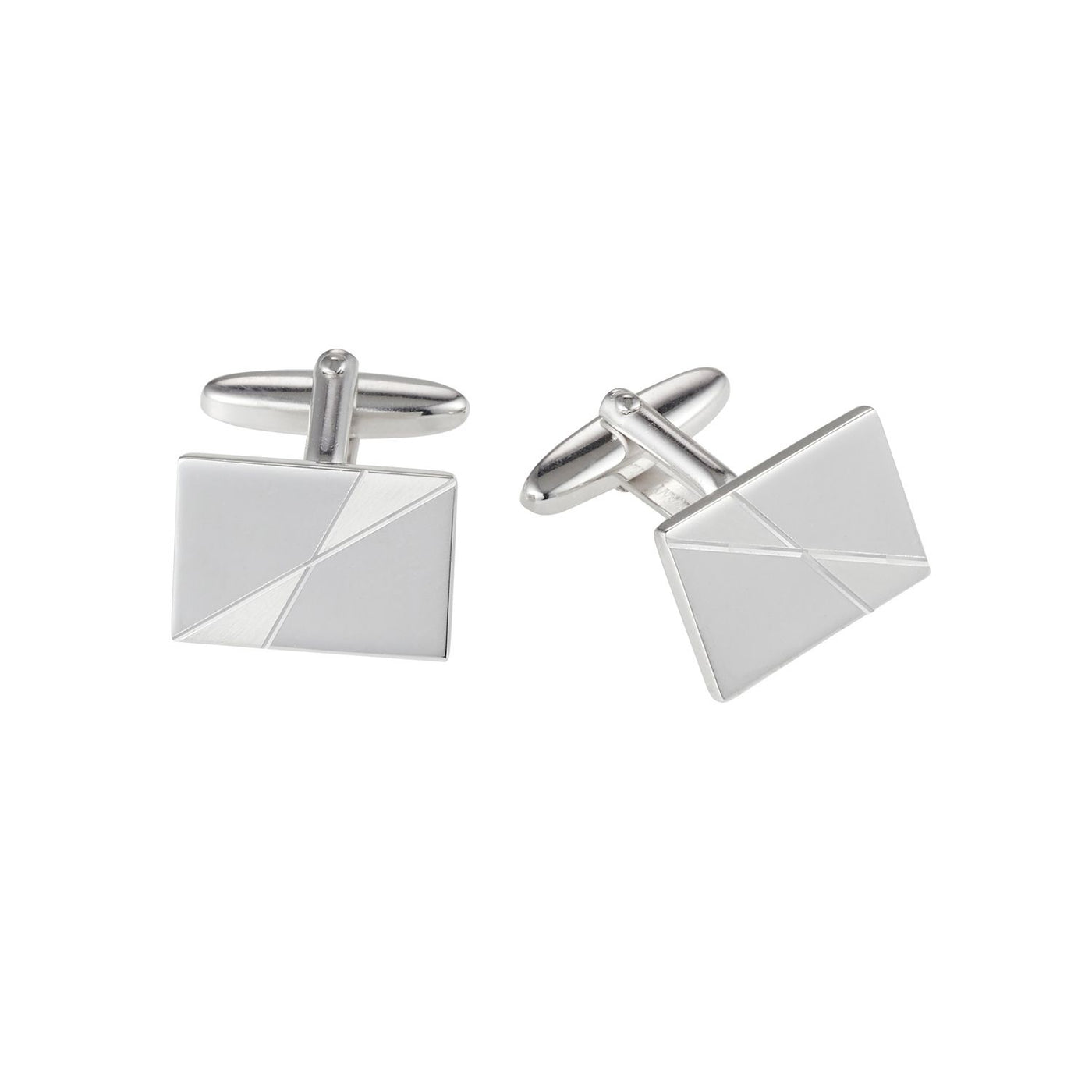 Rhodium Cufflinks