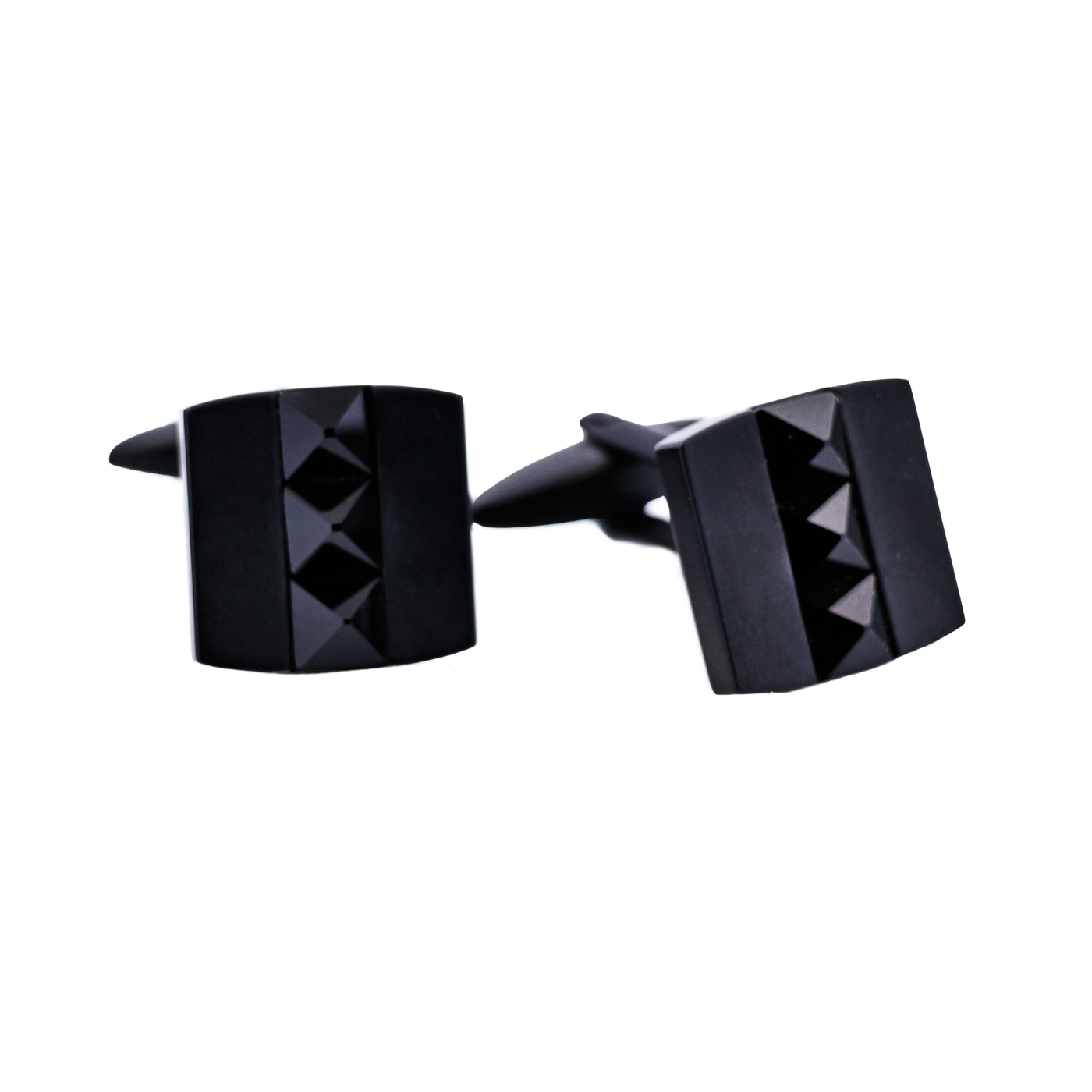 Stainless Steel Ion Plated Black Cufflinks