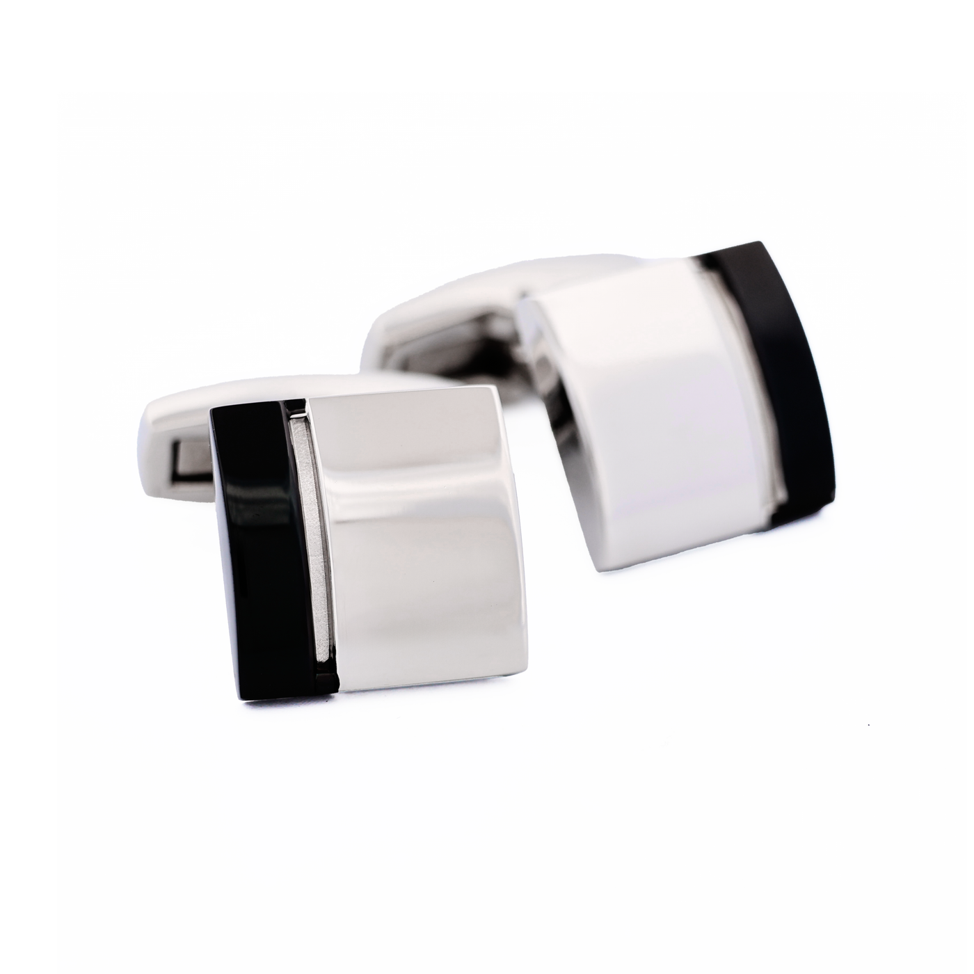 Stainless Steel Black Plated Cufflinks