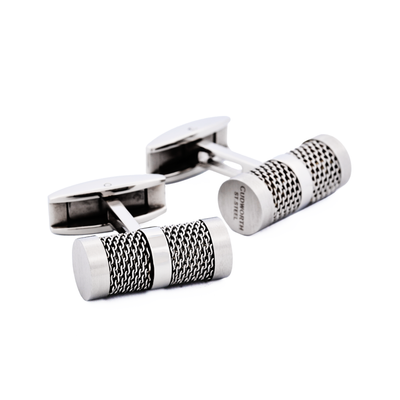 Stainless Steel/Mesh Cufflinks