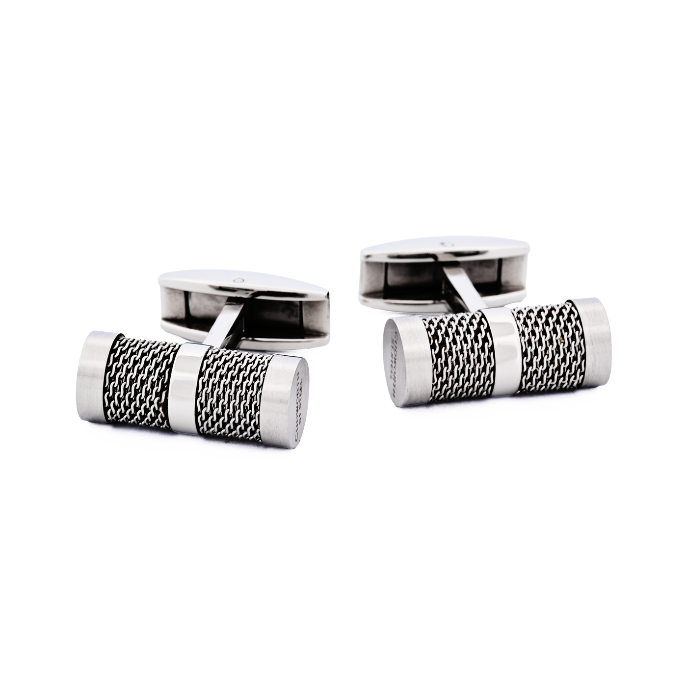 Stainless Steel/Mesh Cufflinks