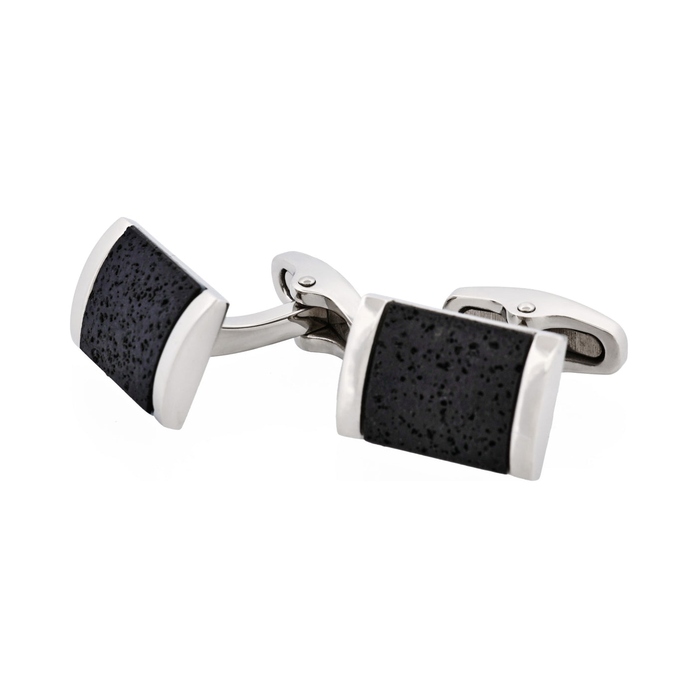 Stainless Steel & Granite Cufflinks