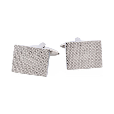 Ip Antique Patterned Stainless Steel Cufflinks