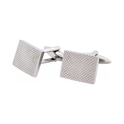 Ip Antique Patterned Stainless Steel Cufflinks