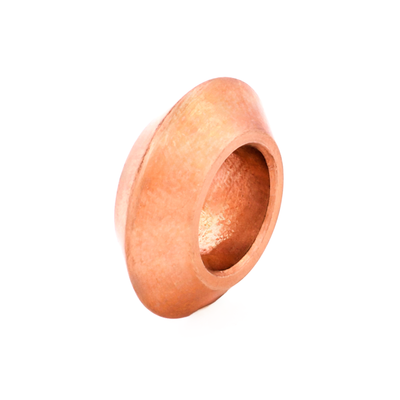 Stainless Steel Rose Gold Oval