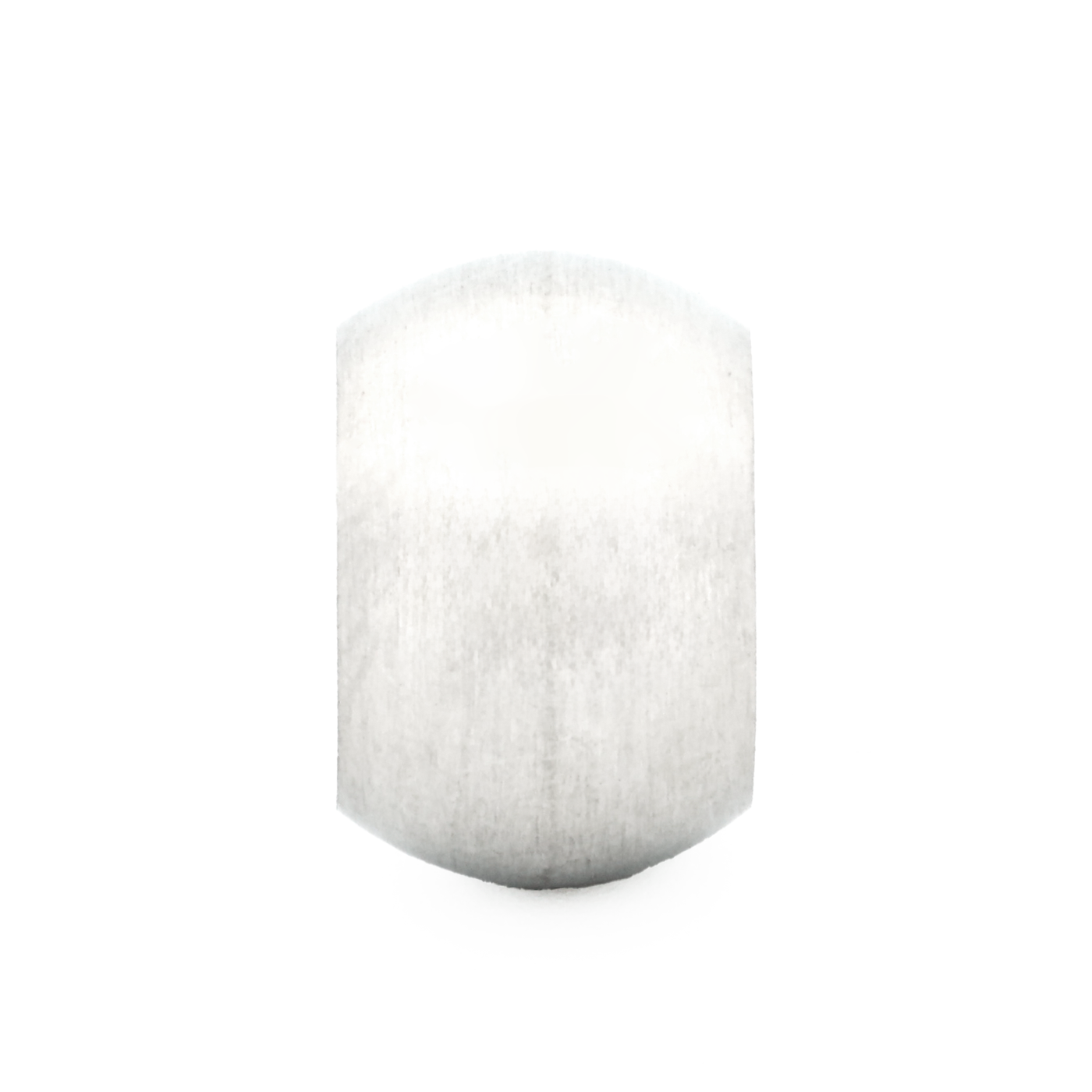 Brushed Stainless Steel Bead