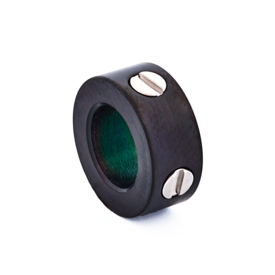 Stainless Steel Ion Plated Black Bead