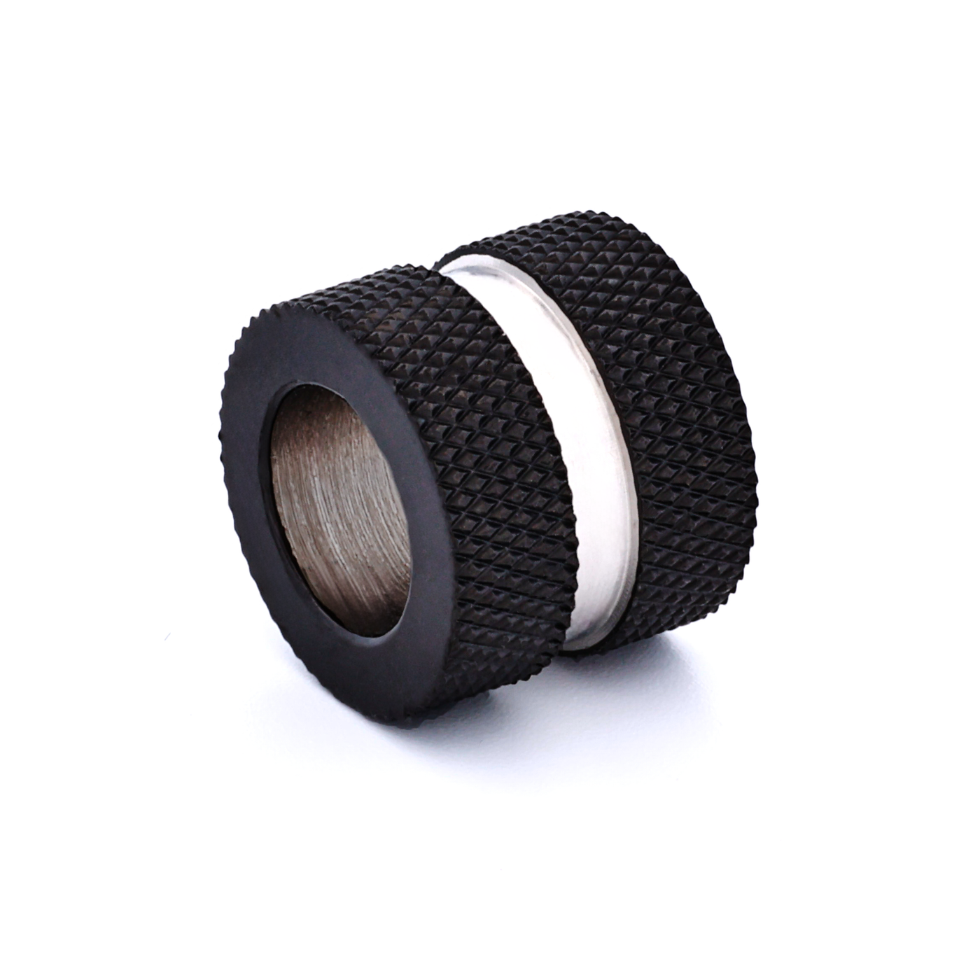 Steel Ion Plated Black Gold Mesh Bead