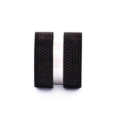 Steel Ion Plated Black Gold Mesh Bead