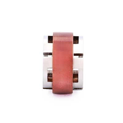 Steel Ion Plated Brown Bead